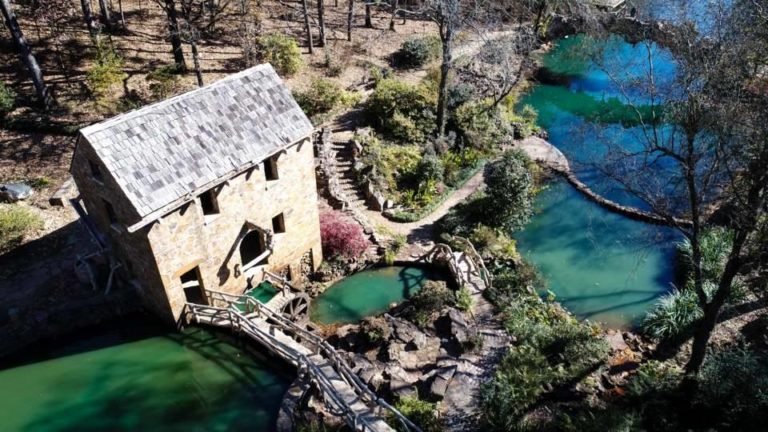 Over Old Mill in North Little Rock