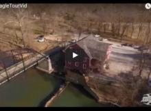 Drone Video of War Eagle Mill