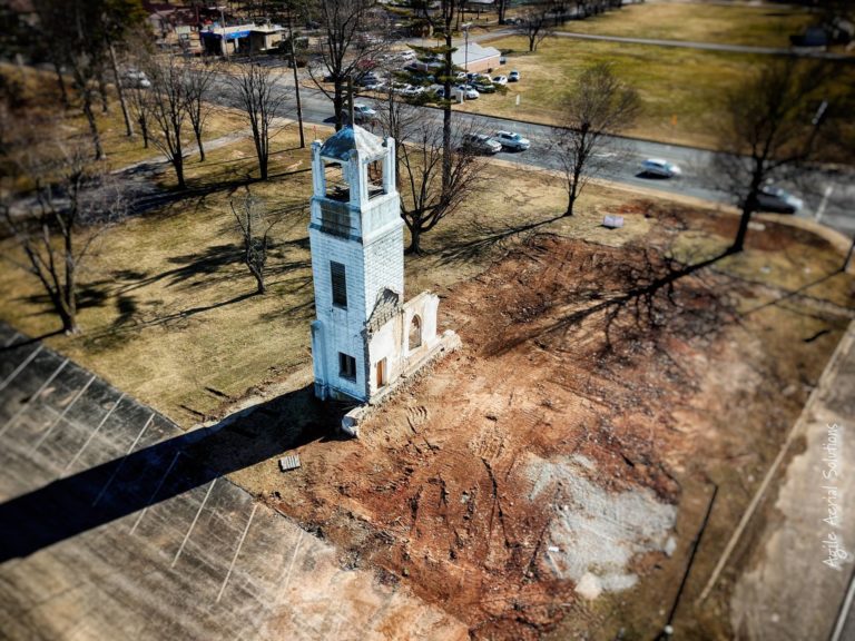 Over Tontitown’s St. Joseph Catholic Church