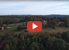 Aerial Tour of Lake Shore Cabins in Eureka Springs