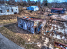 Over Calico Rock Ghost Town