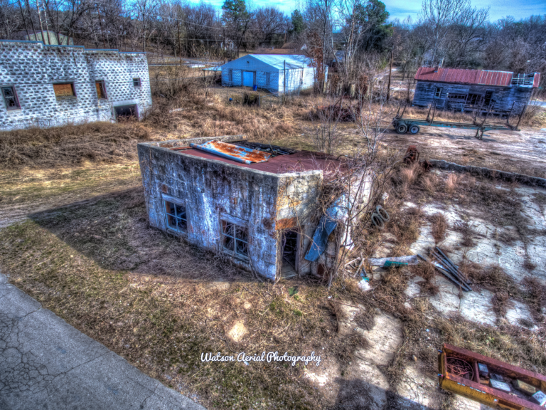 Over Calico Rock Ghost Town
