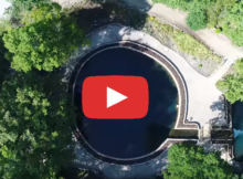 An Aerial View Of Blue Spring Heritage Center