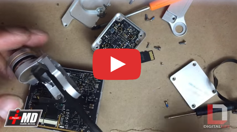 Phantom 3 Broken Gimbal Repair (Video)