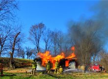 NW Arkansas Fire Depts Practice Structure Fire