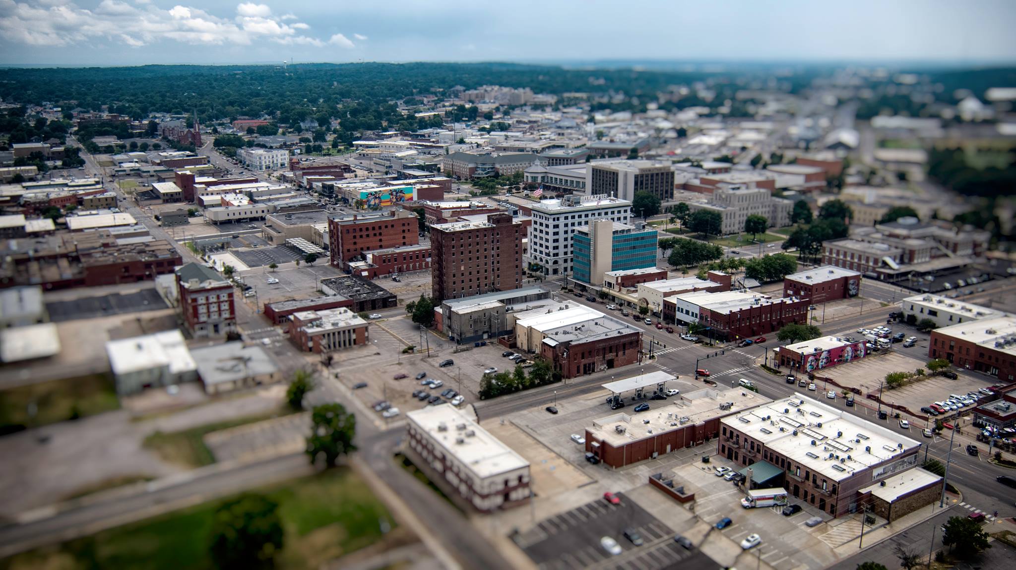 A Bird's Eye View of Fort Smith Drones Over Arkansas