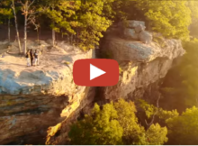 Sunset Drone Video Of Whitaker Point