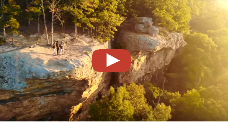 Sunset Drone Video Of Whitaker Point