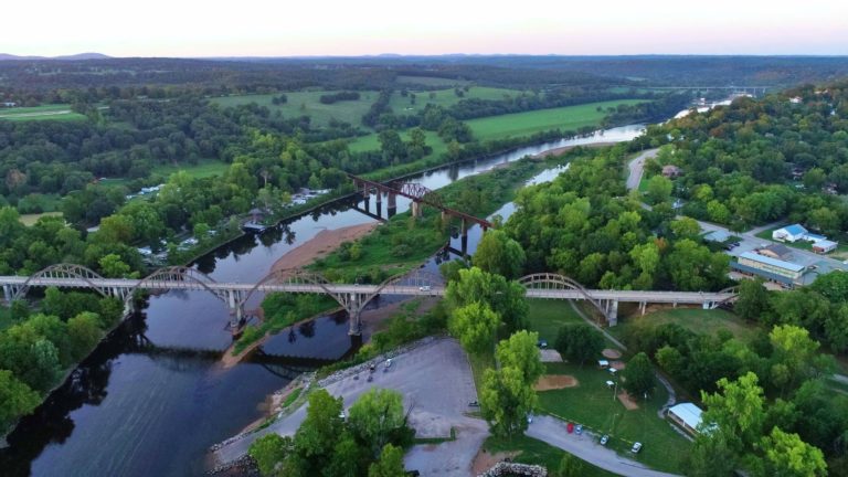 Amazing Aerial Photos Of Cotter Arkansas